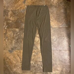 SO Olive Green Leggings Small